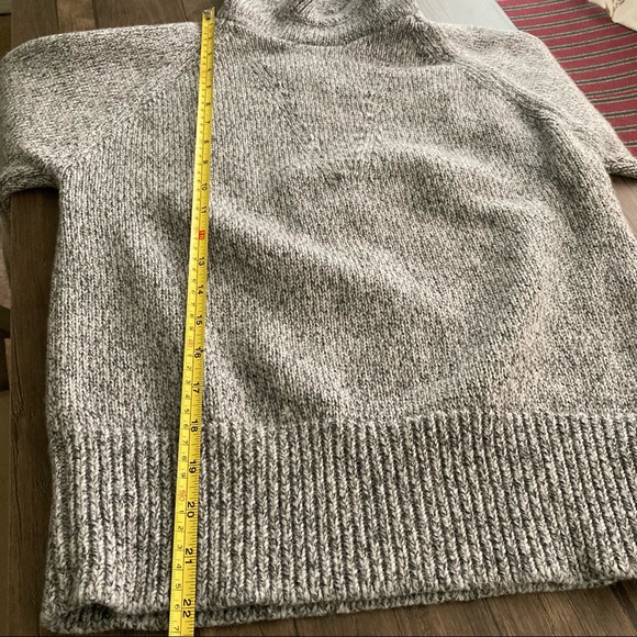 JOSEPH Mouline hooded mélange wool sweater XS - Picture 9 of 10